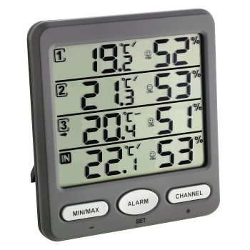 Termo-Higrometru cu 3 senzori wireless TFA 30.3054.10 [2]