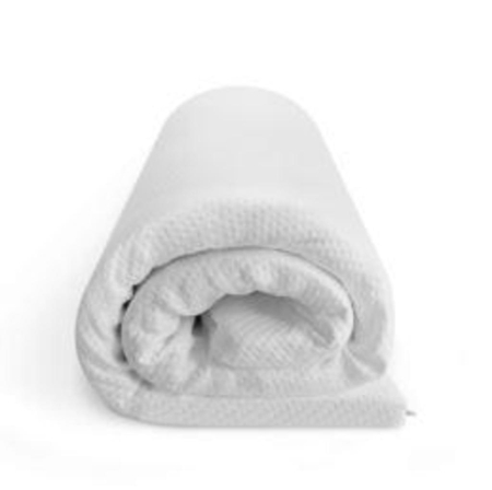Topper 140x70x2cm pentru pat copii 2-8 ani Spuma de memorie & Jacquard [4]