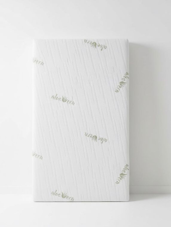 Suport saltea (topper) - Topper 140x70x3 cm Spuma Memory cu particule Arctic Gel si Lana pentru pat copii 2-8 ani husa Jacquard