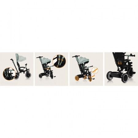 Tricicleta copii Lionelo Berry 2 in 1 360 grade [35]