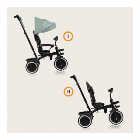 Tricicleta copii Lionelo Berry 2 in 1 360 grade [30]