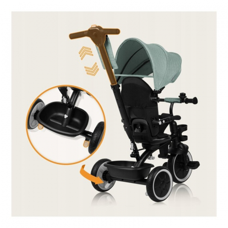 Tricicleta copii Lionelo Berry 2 in 1 360 grade [27]