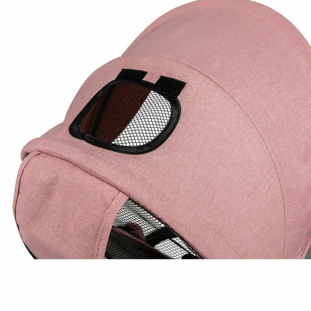 Tricicleta copii, Lionelo, Haari, Ultrapliabila, Multifunctionala, Suport picioare, Control al directiei, Scaun reversibil, Rotire 360 grade,  Bubblegum [28]
