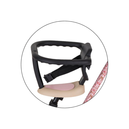 Tricicleta, Petite&Mars, Turbo, Editie limitata, 5 in 1, Multifunctionala, Vehicul de impins, Bicicleta cu/fara pedale, Cu maner de ghidaj, Detasabil, Roti din cauciuc, Pana la 25 kg, 1.5-5 ani, Rosy  [16]