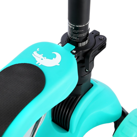 Trotineta 2in1 Nils Fun HLB12 2in1, 120 mm, Albastru [8]