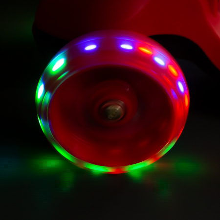 Trotineta 2in1 Nils Fun HLB12 2in1 120 mm, rosu [9]