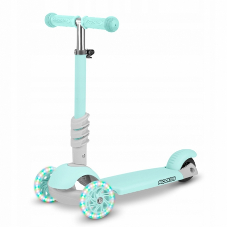 Trotinete copii si adulti - Trotineta 3 in 1 cu roti cu LED Ricokids Buggy