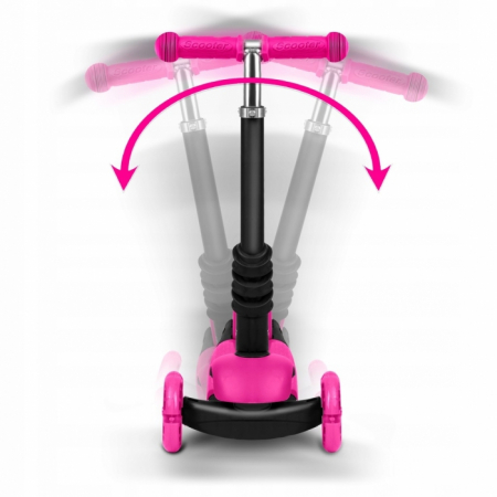 Trotineta 3 in 1 cu roti cu LED Ricokids Buggy [2]