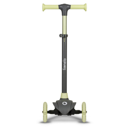 Trotineta, Lionelo, Jessy, Ultrapliabila, Pana la 50 Kg, cu design ergonomic, cu lumini LED, 56 x 26 x 67-82 cm, 3 ani+, Verde [3]