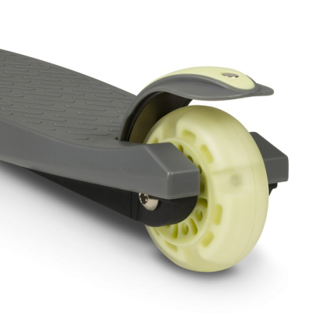 Trotineta, Lionelo, Jessy, Ultrapliabila, Pana la 50 Kg, cu design ergonomic, cu lumini LED, 56 x 26 x 67-82 cm, 3 ani+, Verde [12]