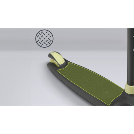 Trotineta, Lionelo, Jessy, Ultrapliabila, Pana la 50 Kg, cu design ergonomic, cu lumini LED, 56 x 26 x 67-82 cm, 3 ani+, Verde [16]