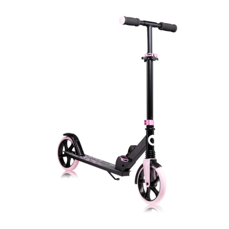 Trotineta, Lionelo, Luca, pentru copii sau adulti, Ultrapliabila, Pana la 100 Kg, Conform cu standardul european de securitate EN14619, Roz [4]