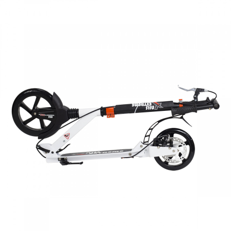 Trotineta Nils Extreme HA230T Roti PU 230mm/200mm - Alb/Negru [8]