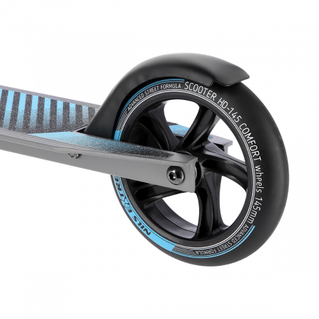 Trotineta Nils Extreme HD145 145 mm, grafit-albastru [4]