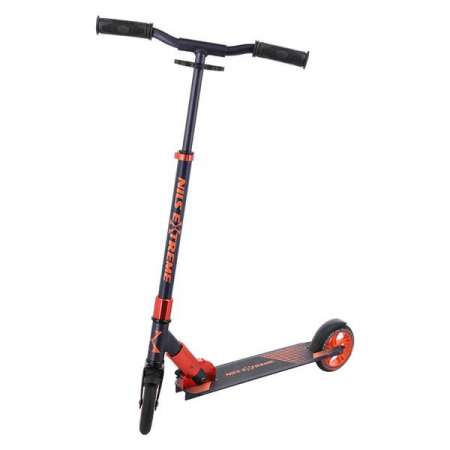 Trotinete copii si adulti - Trotineta Nils Extreme HD145 145mm grafit/portocaliu