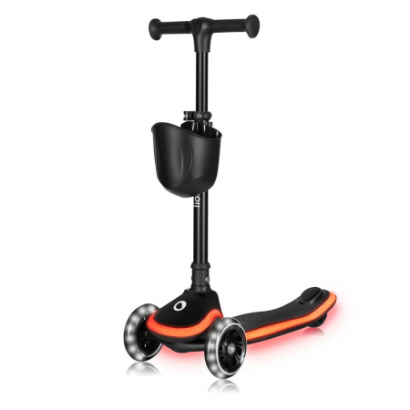 Trotineta pentru copii Lionelo Mey ultrapliabila cu lumini si cosulet pana la 50 Kg [3]