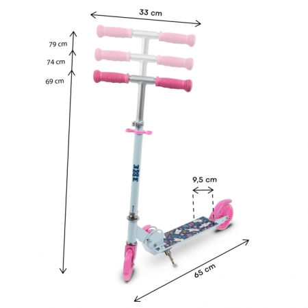 Trotineta pliabila 120mm WXM SKIPO - Dog [8]