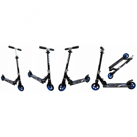 Trotineta pliabila cu roti de 145 mm R-Sport H7 - Negru [1]