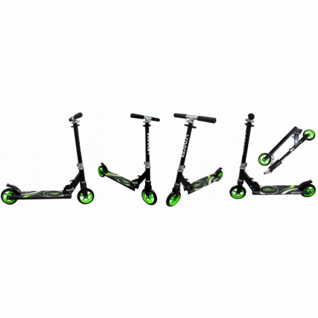 Trotineta pliabila cu roti de 145 mm R-Sport H7 - Negru [1]