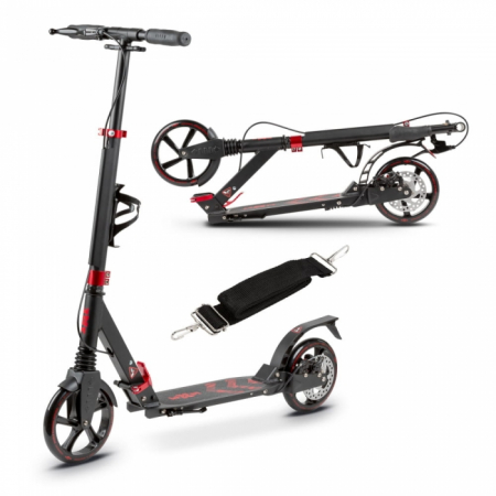 Trotineta pliabila de oras cu frana pe maner WXM RST-A02 - Red [1]