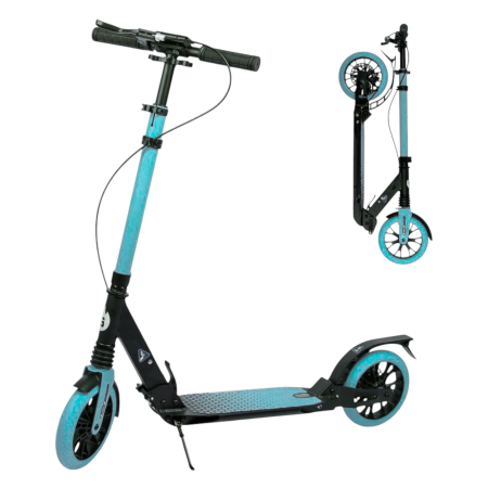 Biciclete,Triciclete, Masinute, Tractorase, Role - Trotineta pliabila inSPORTline Discoleta, 200 mm, Albastru
