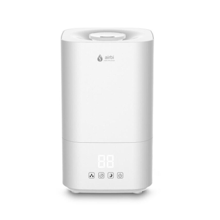 Umidificator cu ultrasunete Airbi CUBOID, afisaj umiditate, temporizator, difuzor aromaterapie, mod nocturn, alb, BI1511 [2]