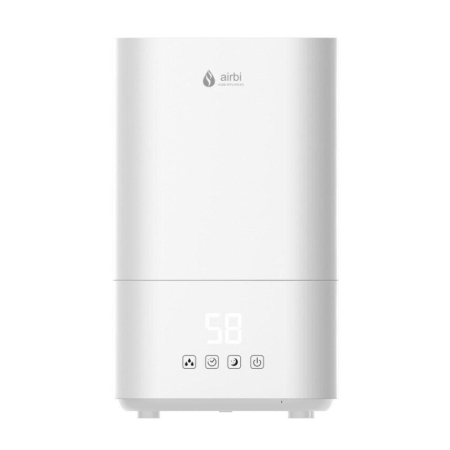 Umidificator cu ultrasunete Airbi CUBOID, afisaj umiditate, temporizator, difuzor aromaterapie, mod nocturn, alb, BI1511 [1]
