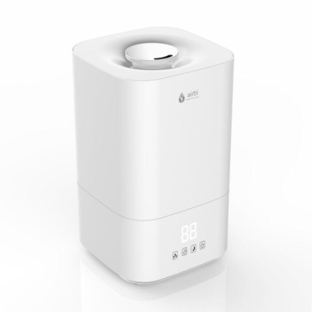 Umidificator cu ultrasunete Airbi CUBOID, afisaj umiditate, temporizator, difuzor aromaterapie, mod nocturn, alb, BI1511 [4]