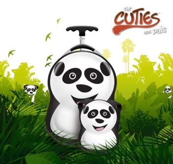 Valiza tip trolley si ghiozdan Cheri the Panda - Cuties and Pals [0]