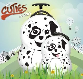 Valize copii | Calatorie - Valiza tip trolley si ghiozdan Pupster the Dalmatian - Cuties and Pals