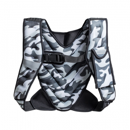 Bare - Discuri - Greutati - Vesta greutati inSPORTline Klaper 5 kg-camuflaj