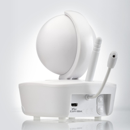 Video monitor digital pentru bebelusi cu camera rotativa si urmarire inteligenta a miscarii, REER BabyCam XL 80440 [13]