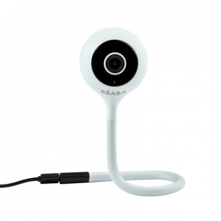 Interfoane bebelusi - Video Monitor Digital + Wi-Fi Beaba ZEN Connect Pearl Grey