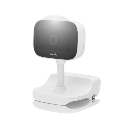 Video monitor, Lionelo, Babyline Go, Cu aplicatia dedicata Lionelo Smart, Mod de noapte 8m, Cu functie de iluminare, Pana la 5h functionare wireless, Comunicare bidirectionala, Rotatie 180 grade, Alb [10]