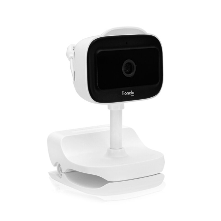 Video monitor, Lionelo, Babyline Go, Cu aplicatia dedicata Lionelo Smart, Mod de noapte 8m, Cu functie de iluminare, Pana la 5h functionare wireless, Comunicare bidirectionala, Rotatie 180 grade, Alb [4]