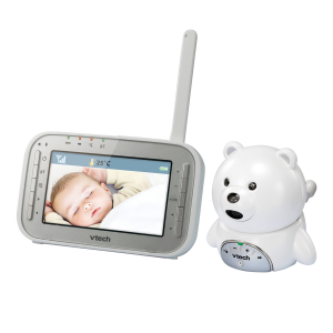 Interfoane bebelusi - Videointerfon digital bidirectional 4,3 inch BM4200, include melodii si termometru - Vtech