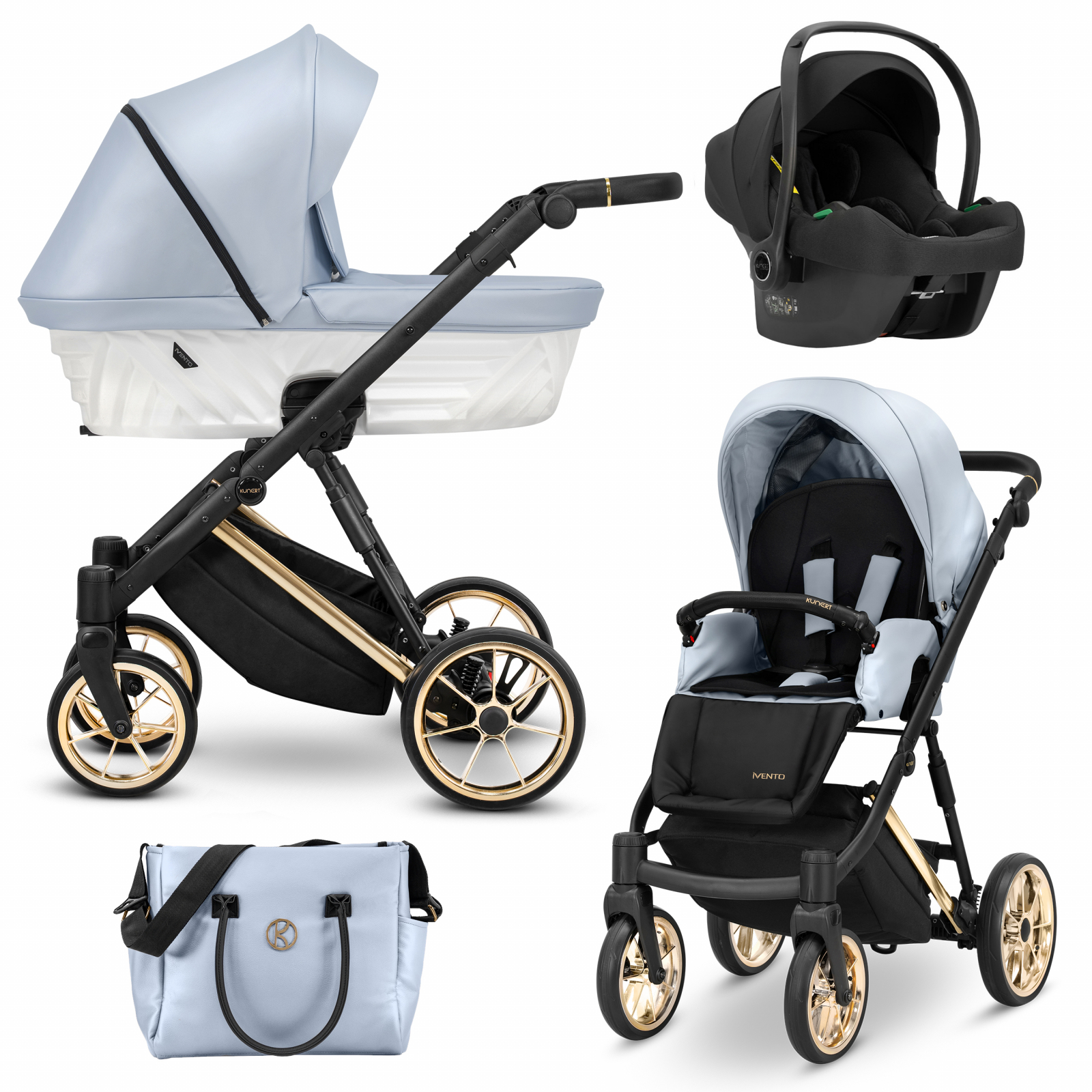 Carucior 3in1 Ivento Premium Kunert 22