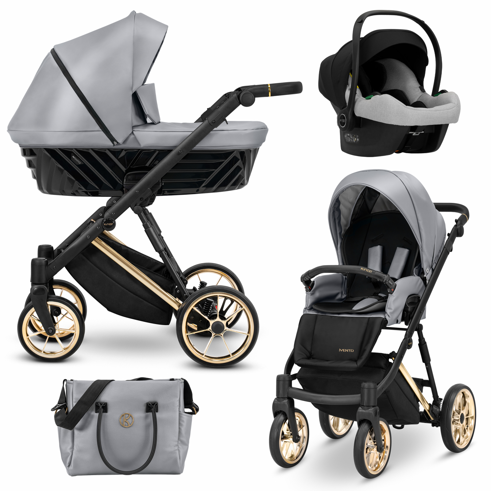 Carucior 3in1 Ivento Premium Kunert 14