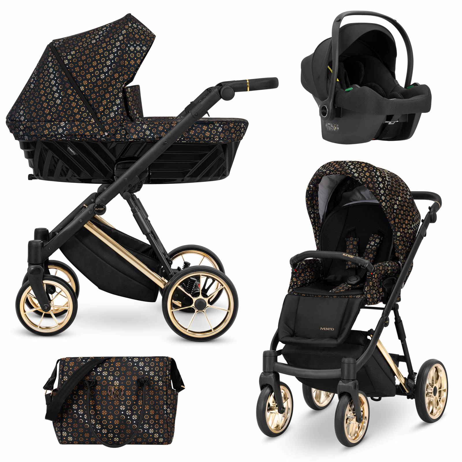 Carucior 3in1 Ivento Premium Kunert 2