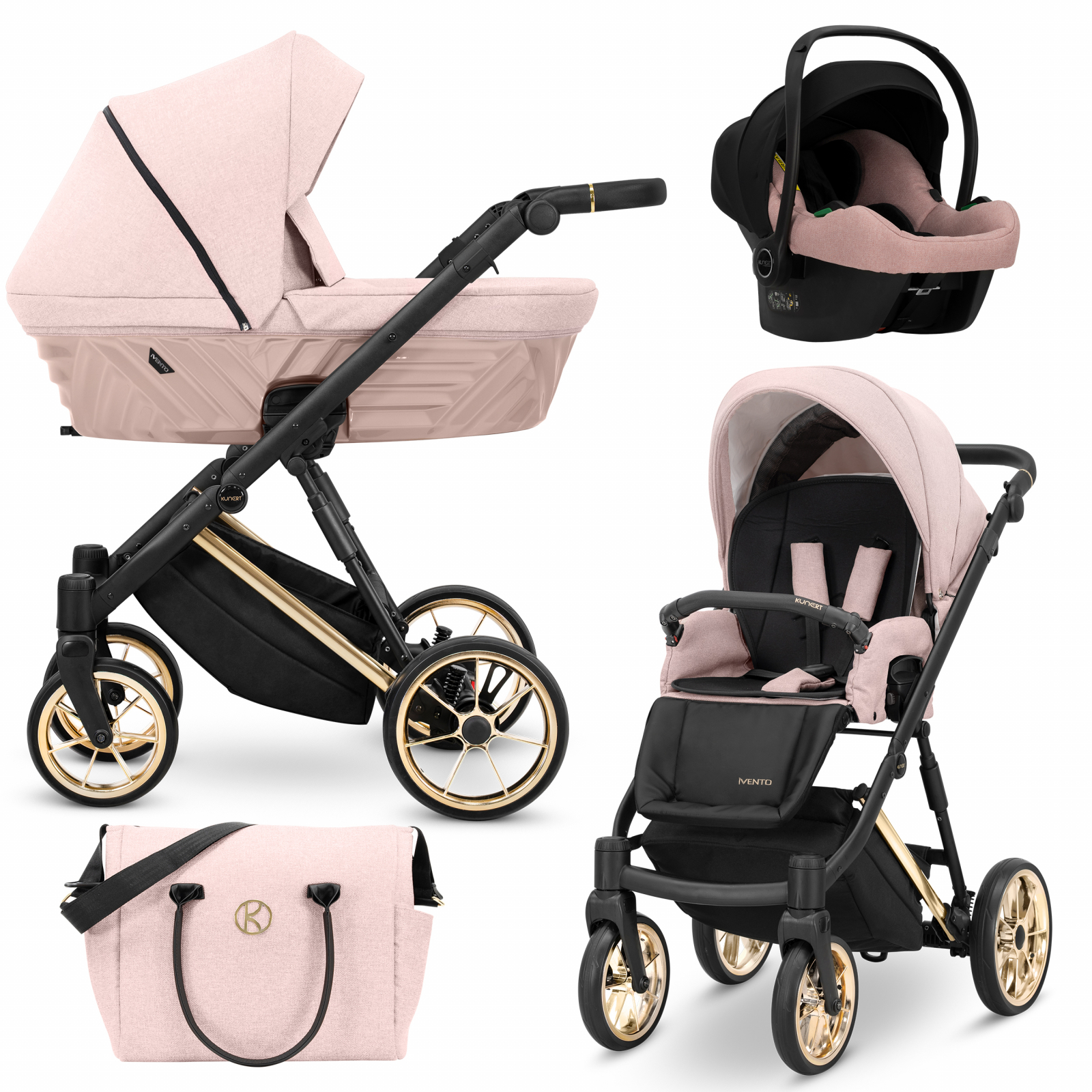 Carucior 3in1 Ivento Premium Kunert 11