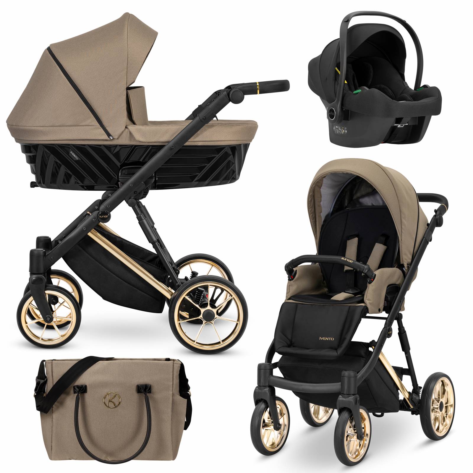 Carucior 3in1 Ivento Premium Kunert 10