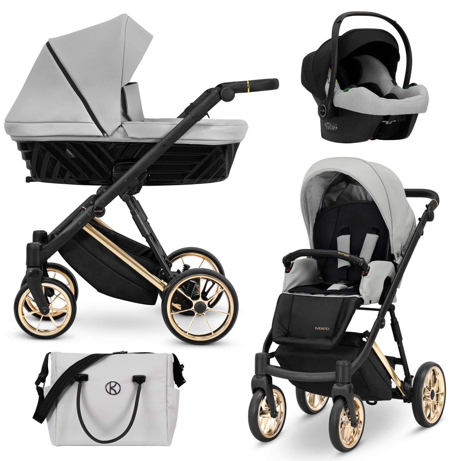 Carucior 3in1 Ivento Premium Kunert 6