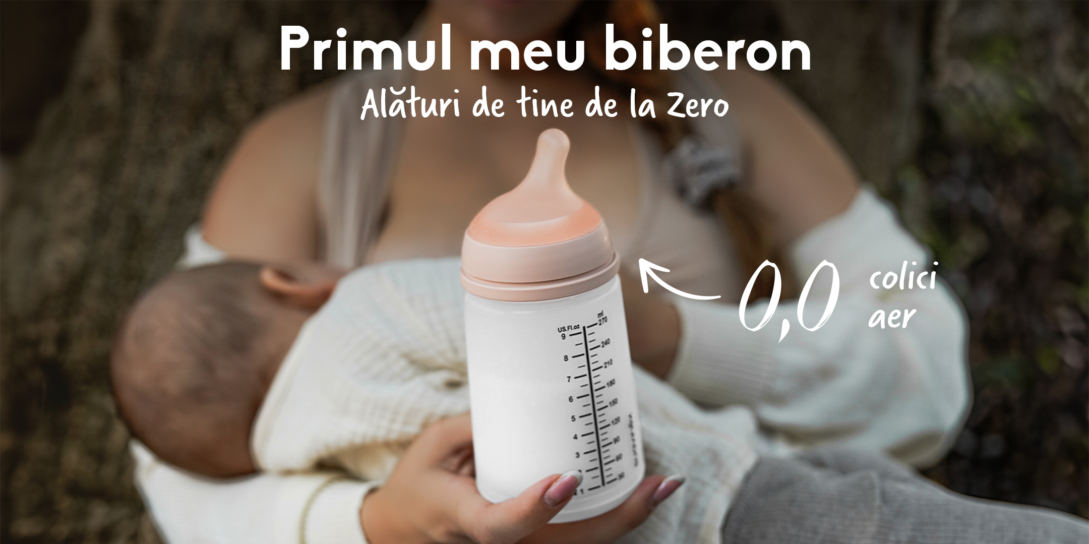 Biberonuo ZERO  ZERO probleme Ideal pentru nou-născuți și bebeluși prematuri cu o capacitate redusă de supt.