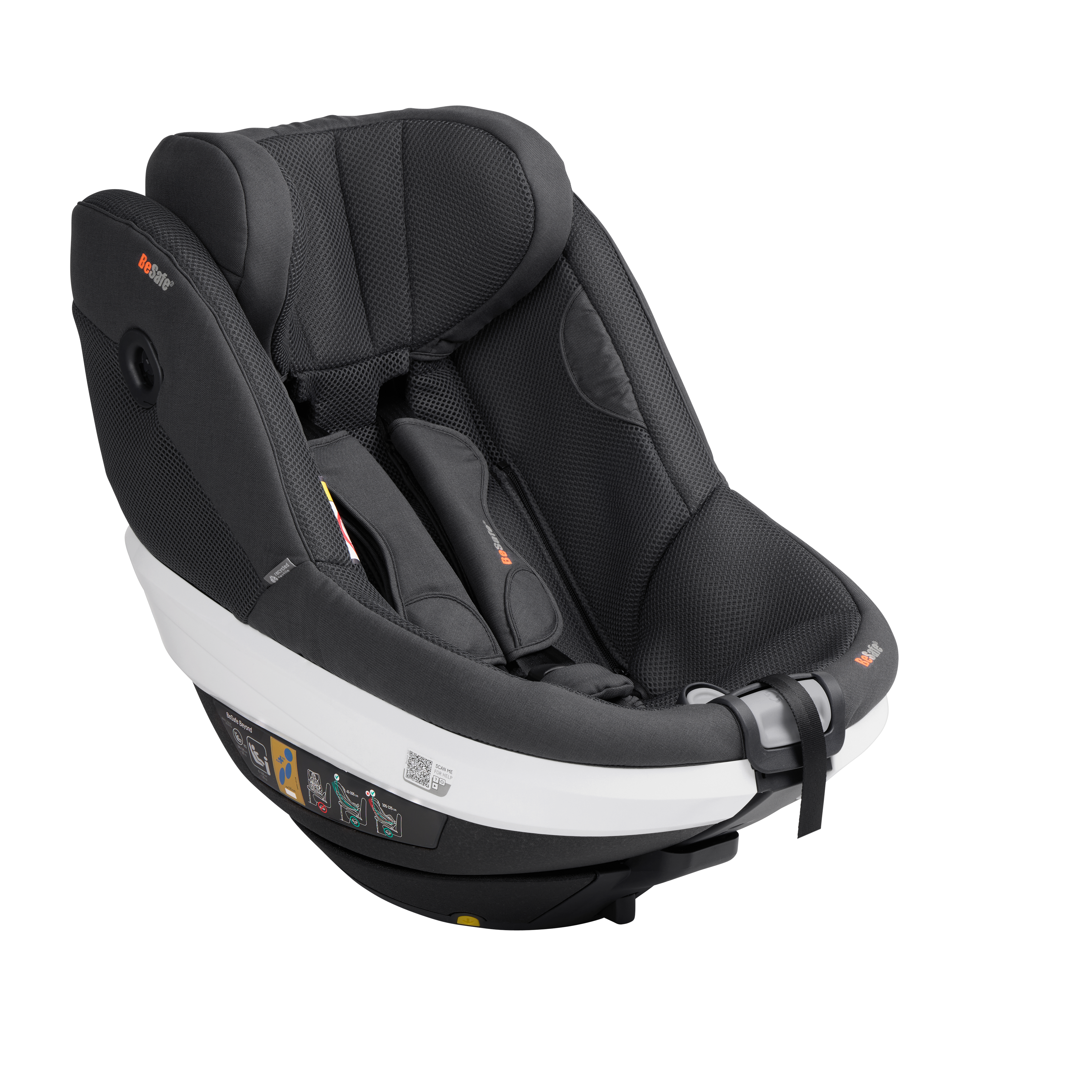 Scaun auto copii BeSafe Beyond Gri Anthracite Mesh de la 6 luni la 6 ani [1]