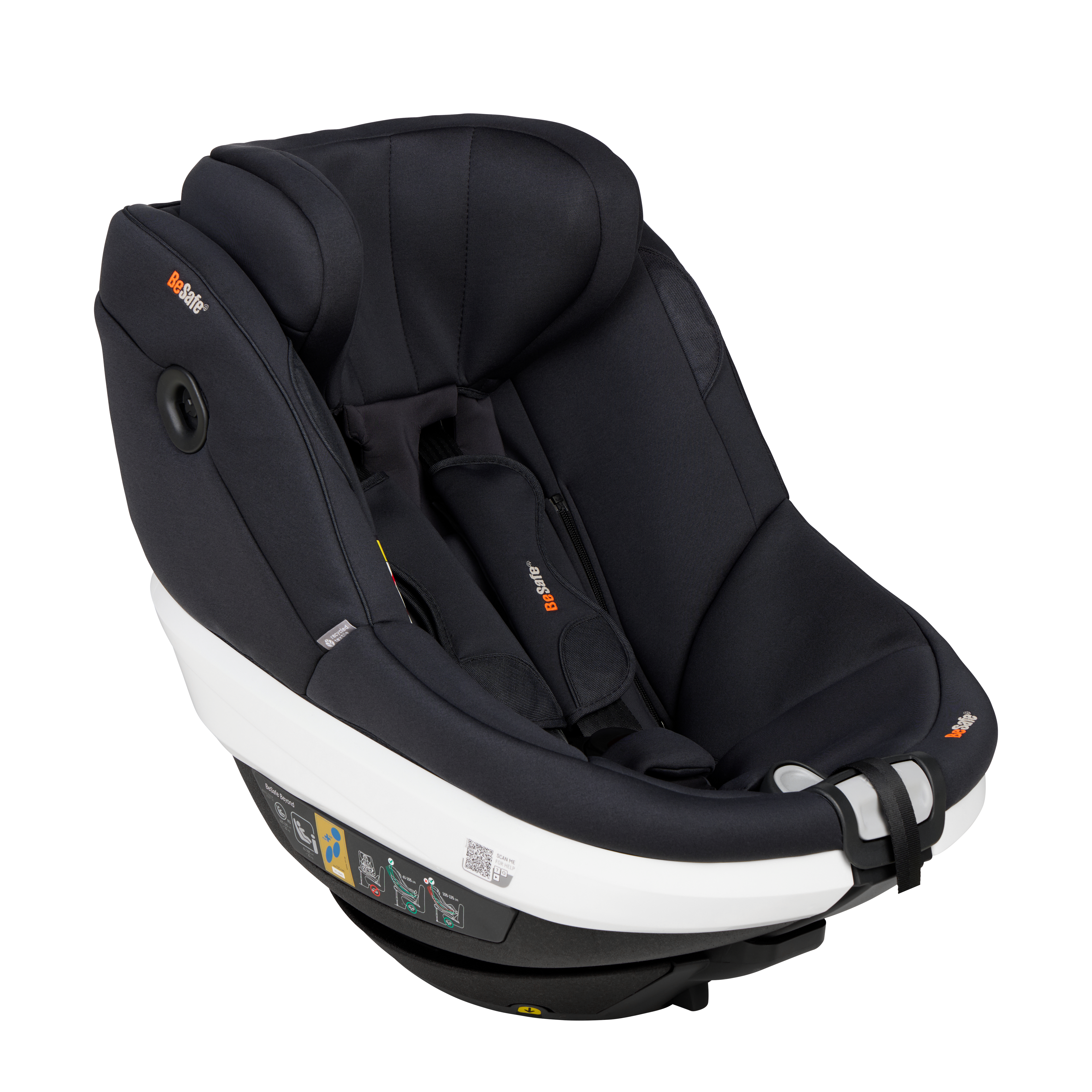 Scaun auto copii BeSafe Beyond Negru Soft Breeze de la 6 luni la 6 ani [9]