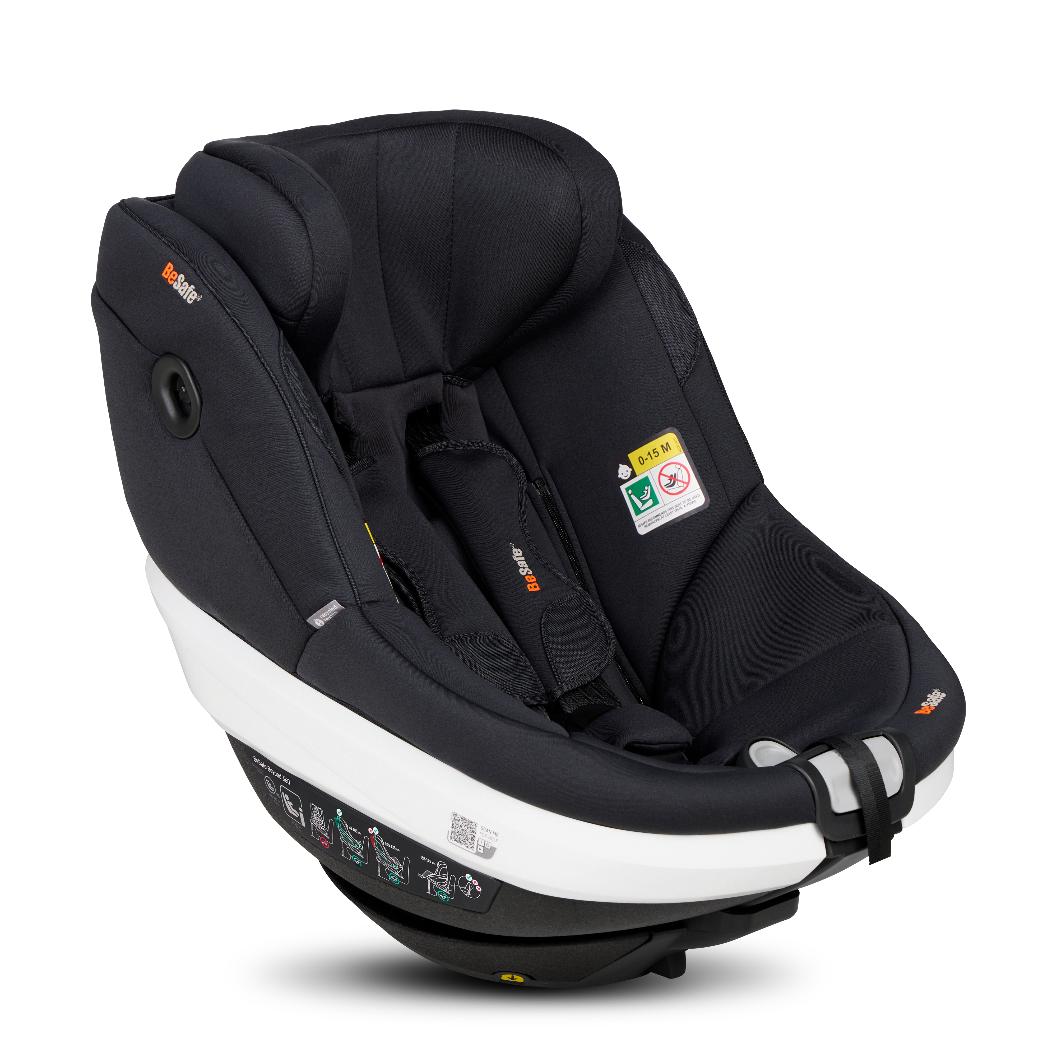 Scaun auto BeSafe Beyond 360 - negru softbreeze [5]