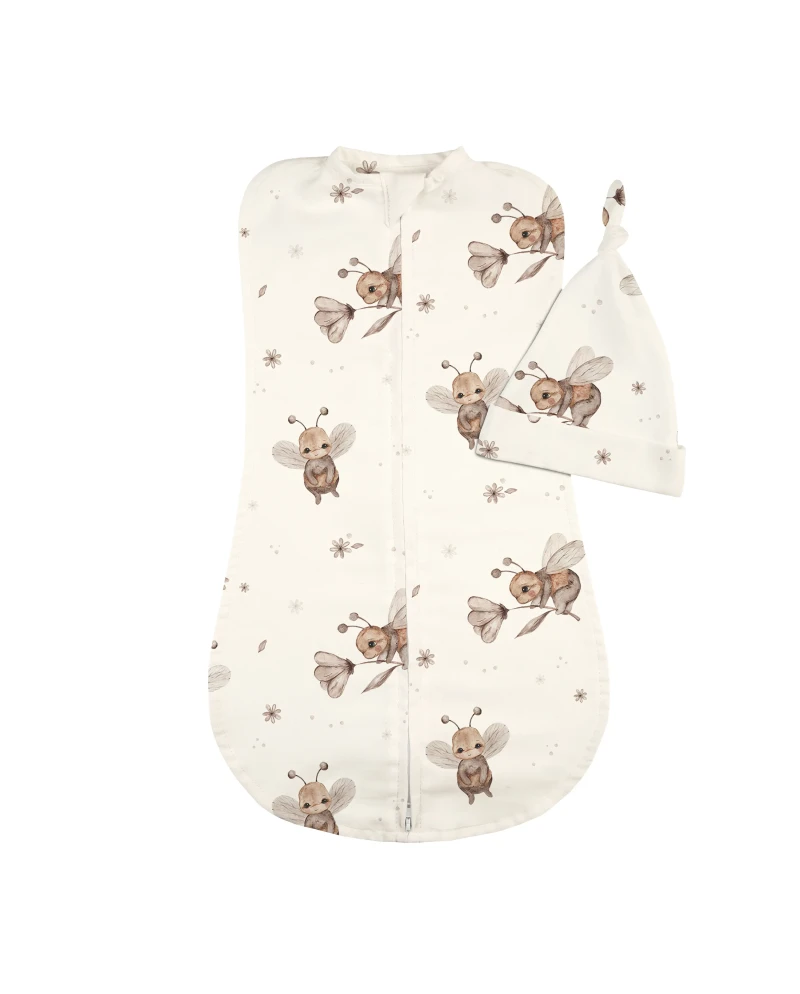 Saci de dormit - Sac de dormit Big Hug Baby Swaddle - Albine - Waldin