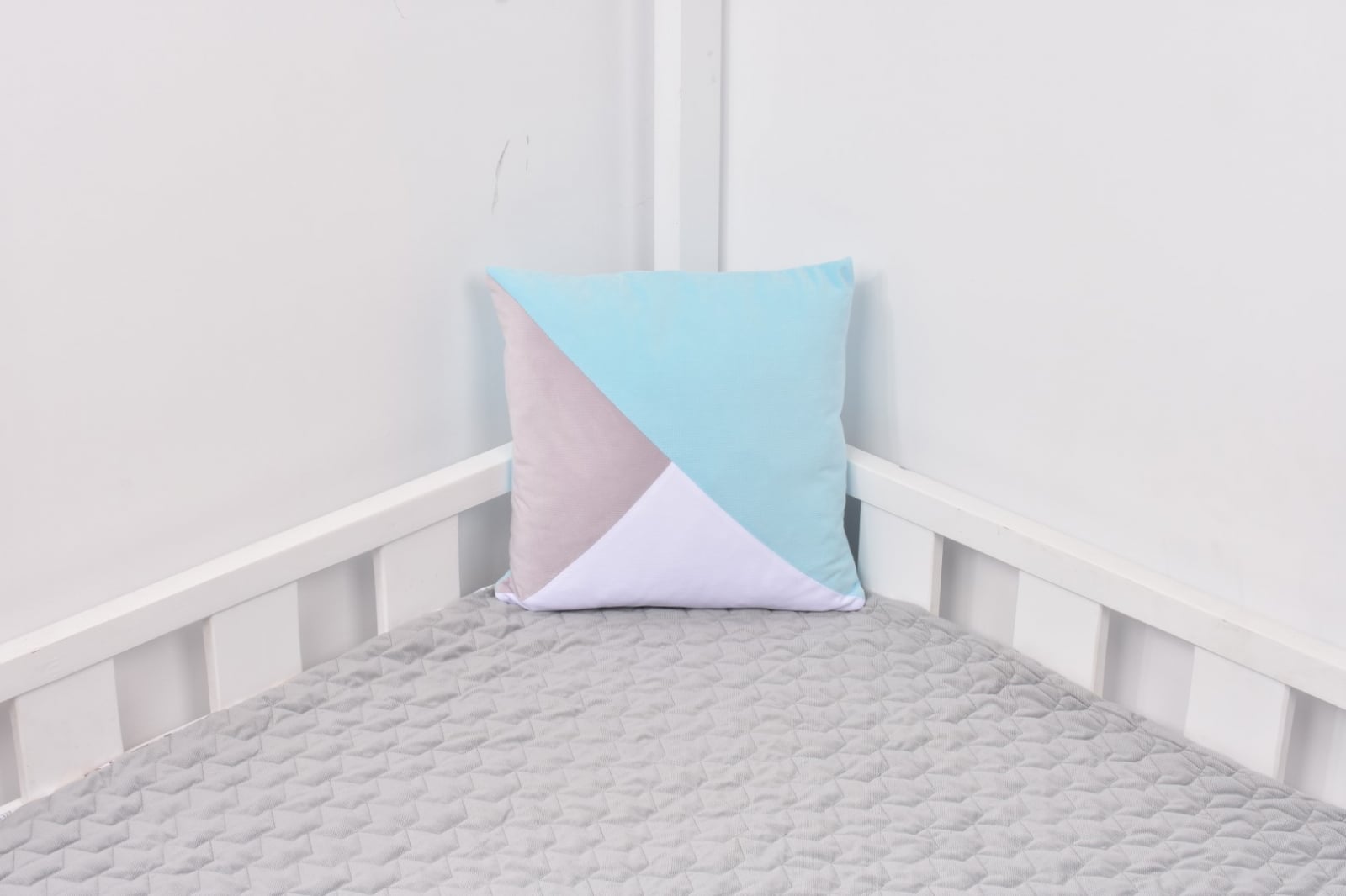 Pernuță Velvet Soft, Bleu–Gri–Alb [2]