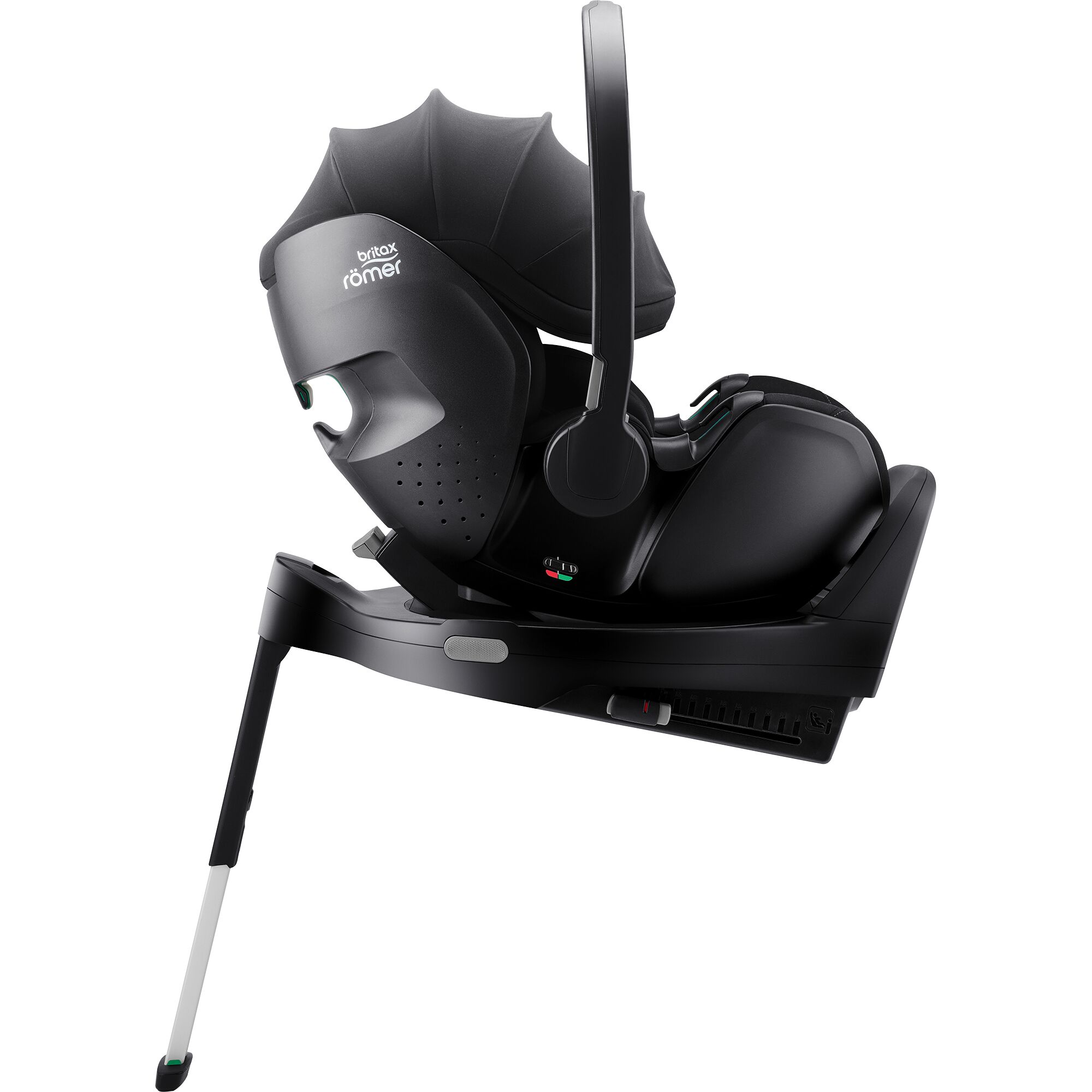 Scaun auto tip scoică pentru copii Britax Römer, reclinabil, 0-15 luni, 40-85 cm, 0-13 kg, BABY-SAFE PRO Deep Black [5]