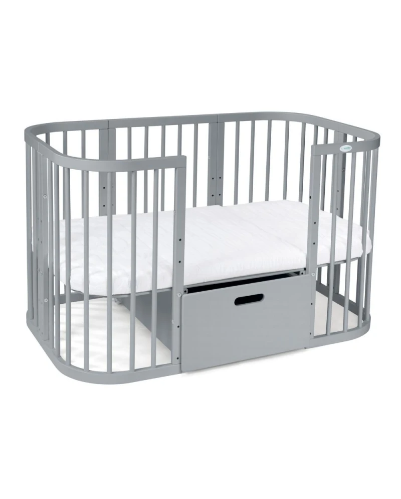 Sertar WALDIN  pentru pătuț 7 in1 -  Gri [4]